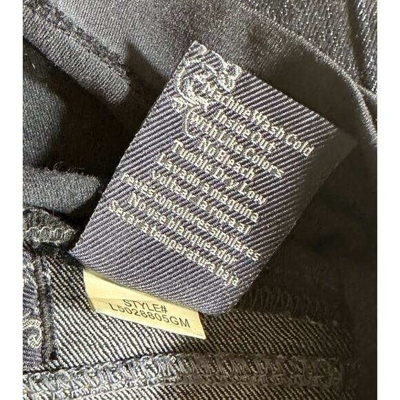 Indigo Blue Maternity Womans Sz M Wash Stretch Jeans Full Panel - Picture 6 of 6